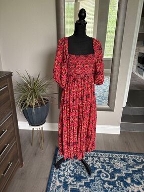 Anthropologie Summer Midi Dress